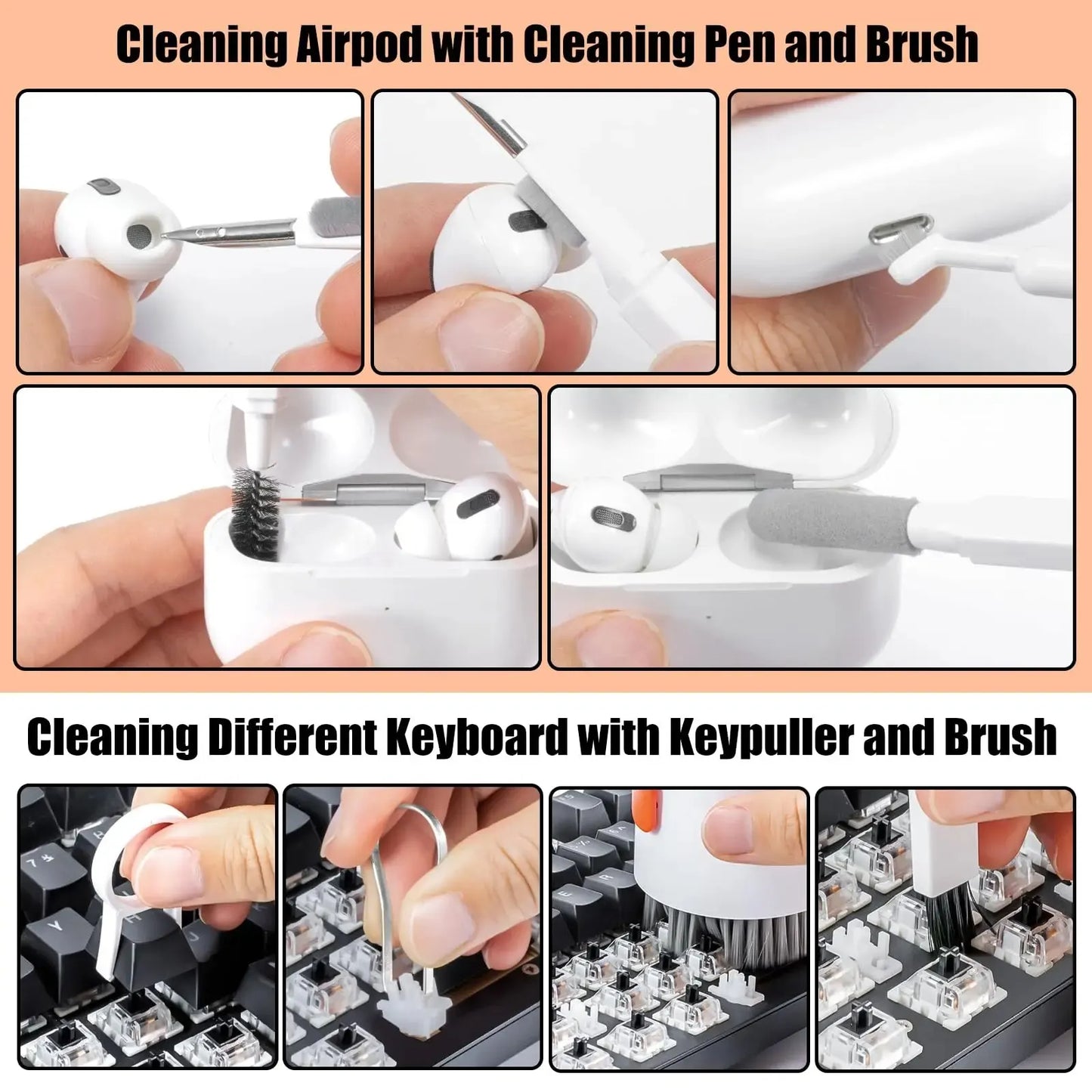 20-in-1 Computer Keyboard Cleaner Kit