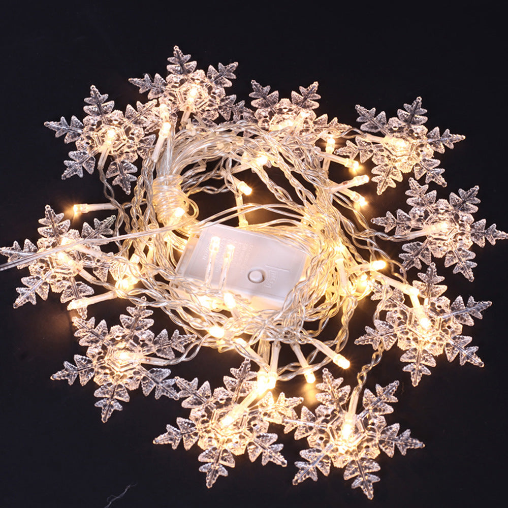 Snowflake String Light 4m 96 Lights