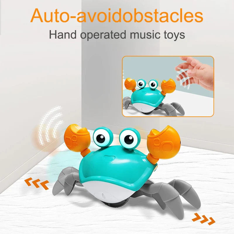 Crawling Crab Baby Toys with Music