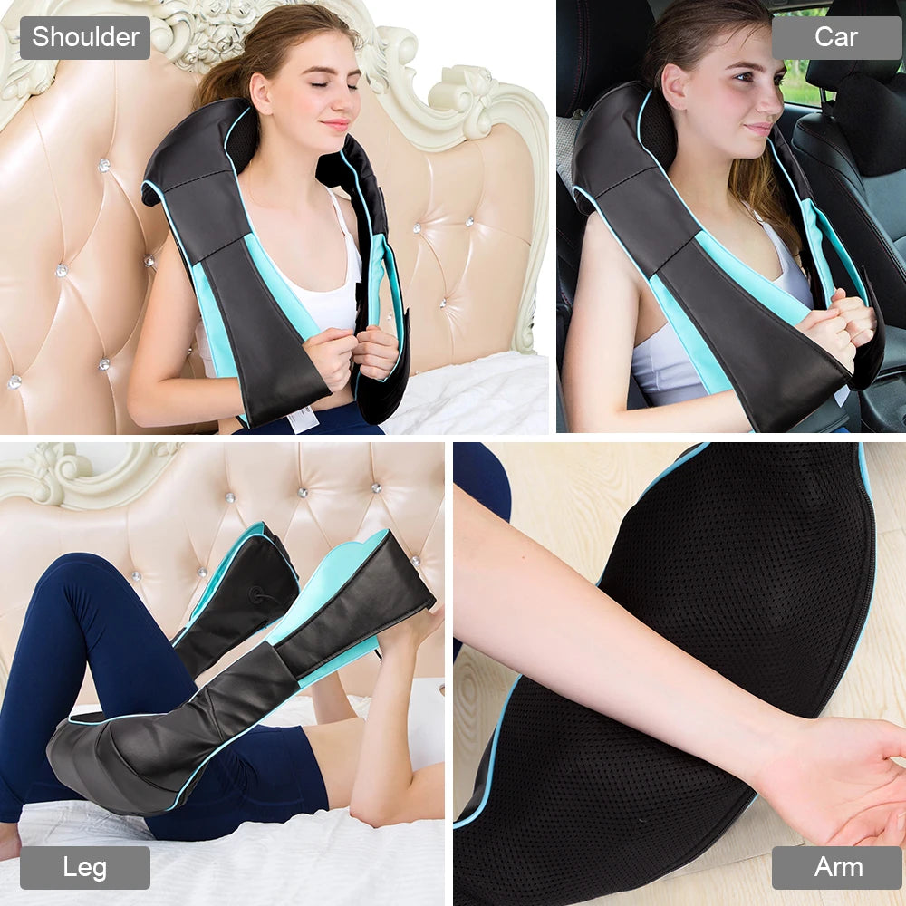 U Shaped Electrical Shiatsu Back Neck Shoulder Massager