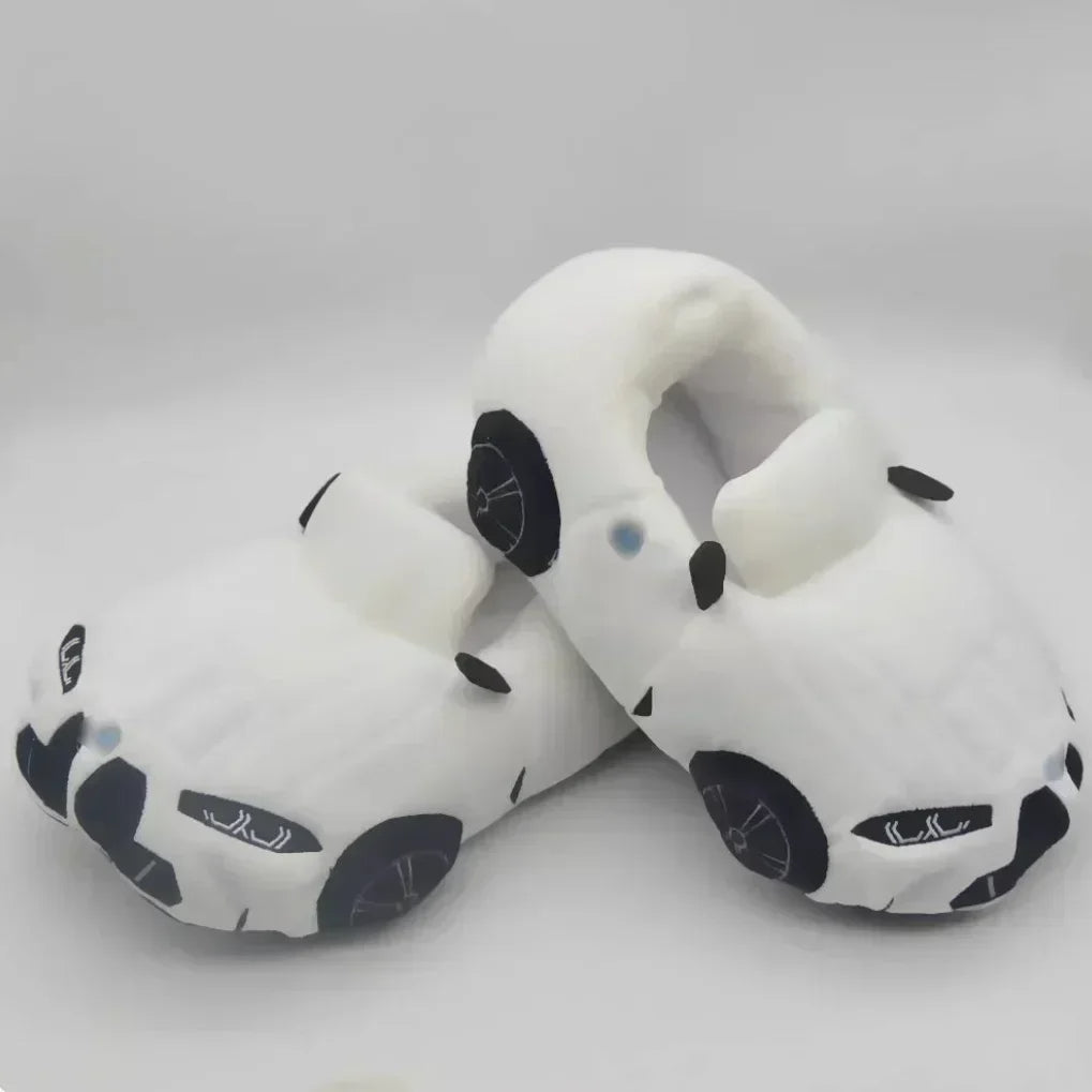 Car Plush Slippers